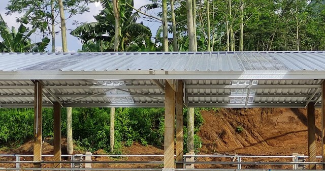 Suplier atap gelombang plastik transparan